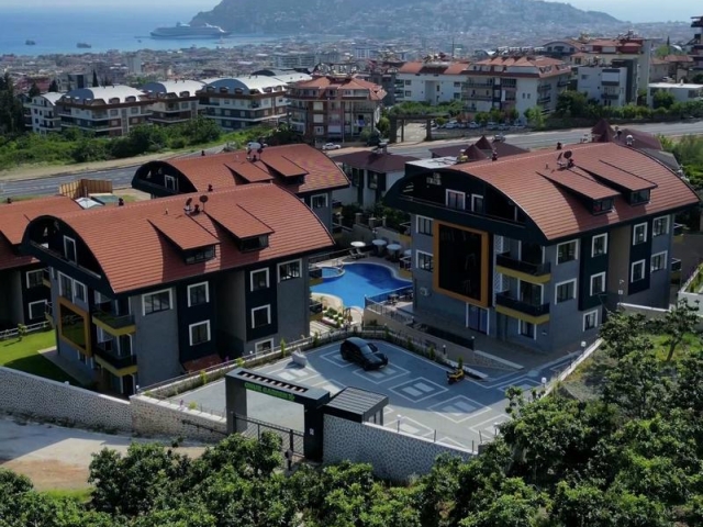 Alanya’da Geniş Yaşam Alanına Sahip 3+1 Aile Dubleksi